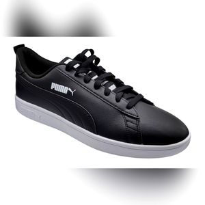 New Puma Smash V2  Black With Sole White Size Us 12 Sneakers